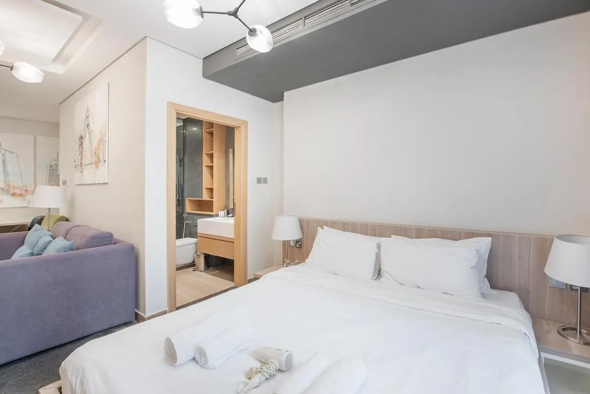 Modern Chic Studio Apartment Near The Walk And Jbr Beach At Sadaf Dubai